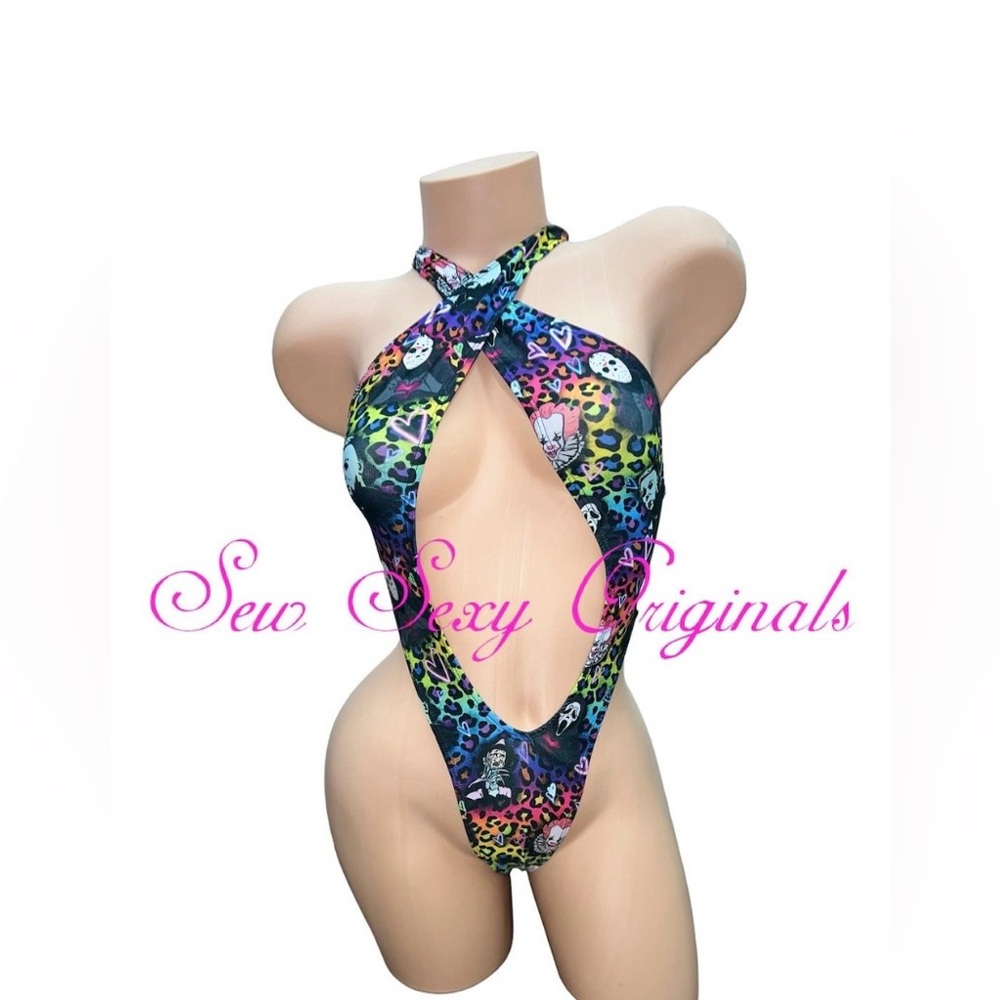 Figure 8 One Piece Horror Exotic Dancewear Rave